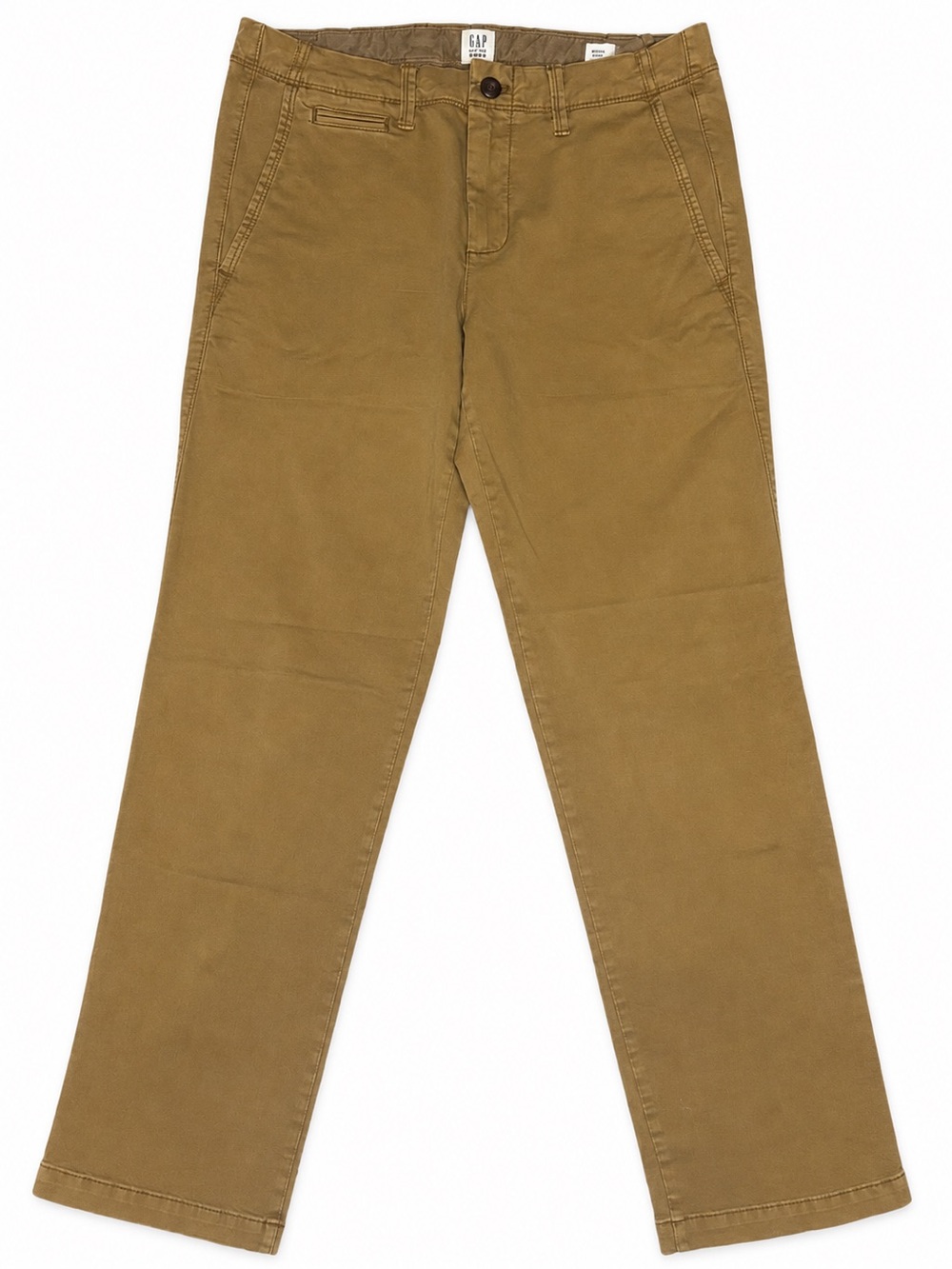 GAP Men’s Olive-Tan Chino Pants